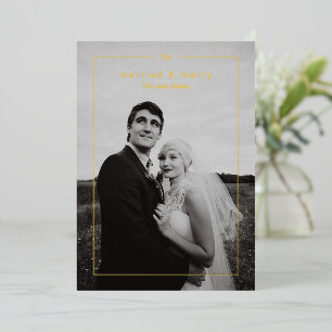 Timeless Photo Modern Newlywed Christmas