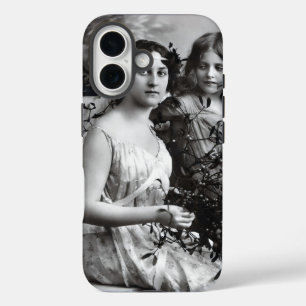 Timeless Portrait of Mother and Daughter iPhone 16 Case