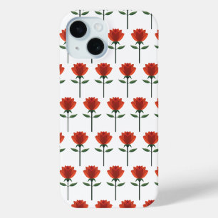 Timeless Red Rose iPhone 15 Case