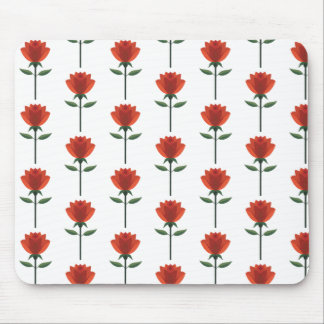 Timeless Red Rose Mouse Pad