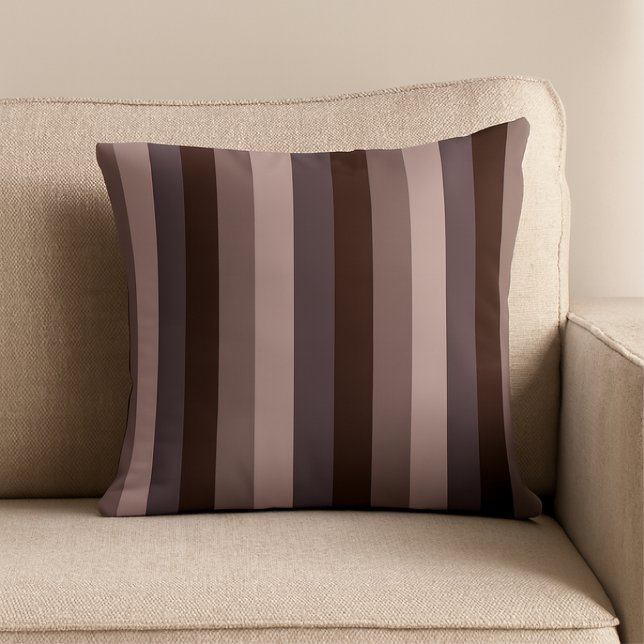 Timeless Stripes Eggplant Colour Cushion (Creator Uploaded)