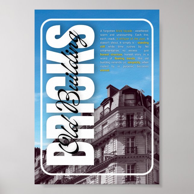 Timeless Structure Poster (Front)