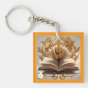 "Timeless Tales" Key Ring