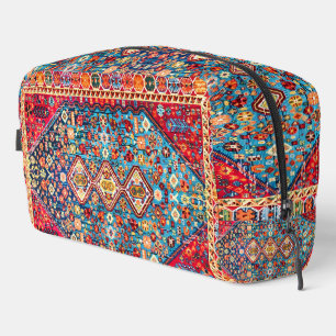 Timeless Tapestry: Colorful Moroccan Heritage Dopp Kit