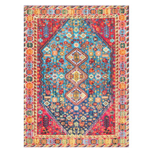 Timeless Tapestry: Colourful Moroccan Heritage Tablecloth