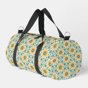 Timeless Tapestry: Colourful Moroccan Heritage Tex Duffle Bag