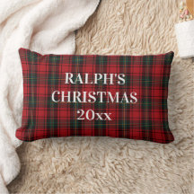Timeless Tartan Plaid Red Black Ralph Christmas