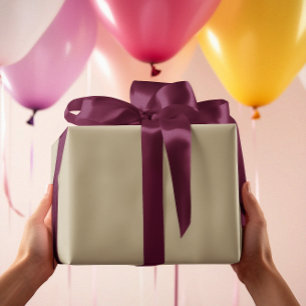 Timeless - Taupe Beige Wrapping Paper