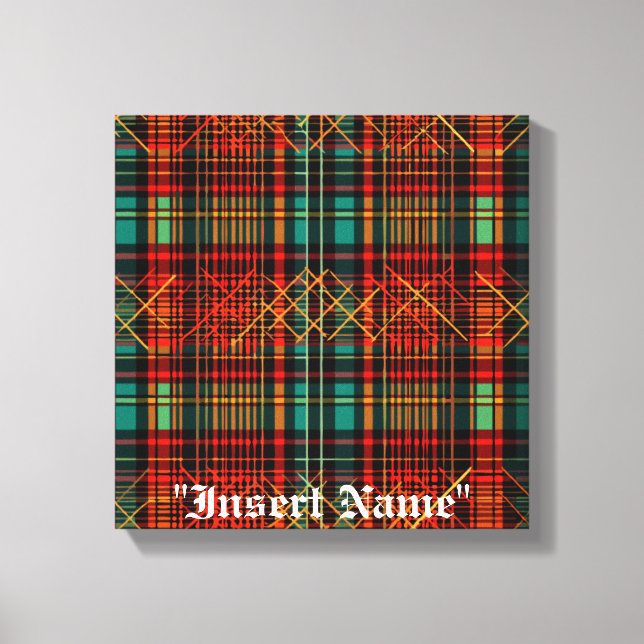 Timeless Tweed Canvas Print (Front)