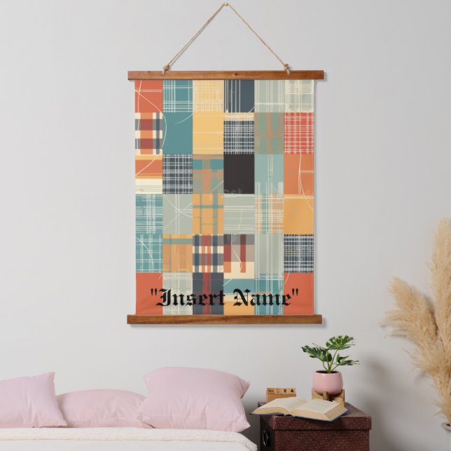 Timeless Tweed Hanging Tapestry (Bedroom)