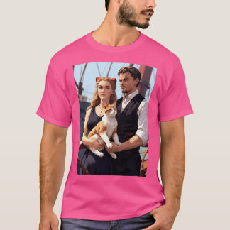 Timeless Voyage: Love, Loyalty, and the Open Sea T-Shirt