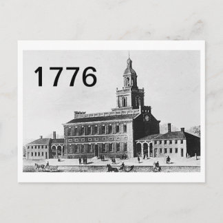 Timeline 1776 postcard