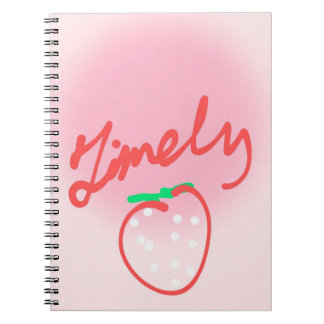 TimelyStrawberry 苺 ノートブック Notebook