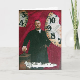 Timepiece, birthday card
