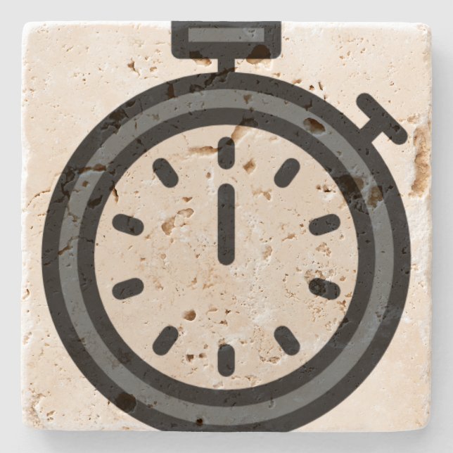 timer stone coaster (Front)