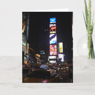 times sqare neon up card