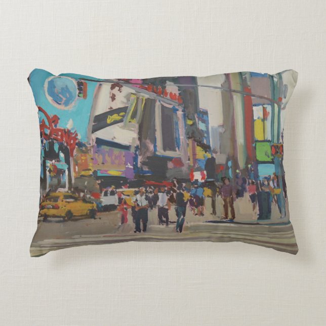 Times Square 2012 Decorative Cushion (Front)