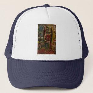 times square 9-11 trucker hat