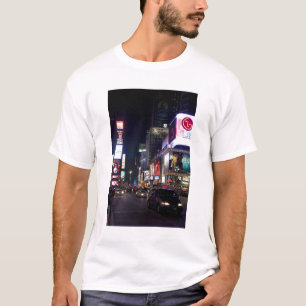 Times Square at night in Manhattan, New York T-Shirt