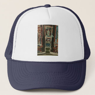 times square blank trucker hat