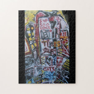 TIMES SQUARE CATS JIGSAW PUZZLE