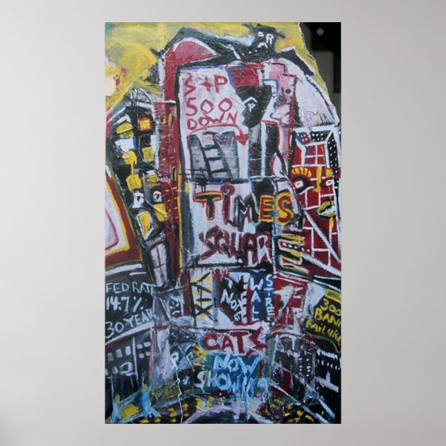 TIMES SQUARE CATS POSTER (Front)