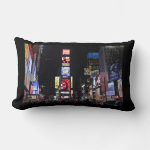 Times Square-Empire State Building NYC Lumbar Cushion