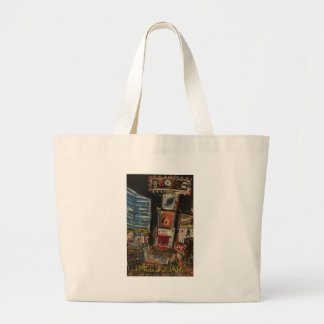 times square large tote bag