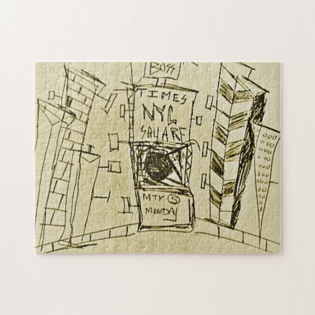 TIMES SQUARE MONDAYS JIGSAW PUZZLE (Horizontal)