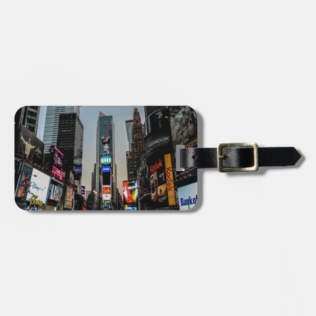 Times Square, New York City Luggage Tag (Front Horizontal)