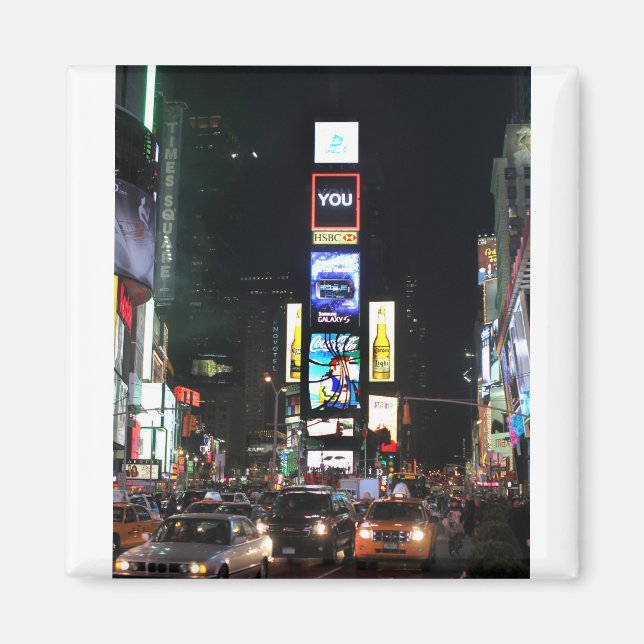Times Square New York City Magnet (Front)