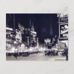 Times Square, New York City Vintage Postcard