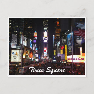 times square new york postcard