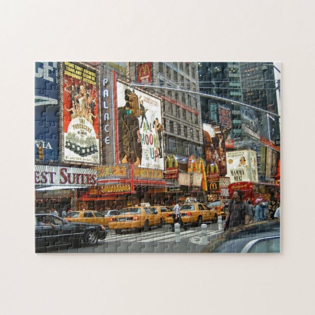 Times Square NY Jigsaw Puzzle (Horizontal)