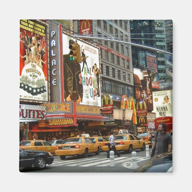 Times Square NY Magnet (Front)
