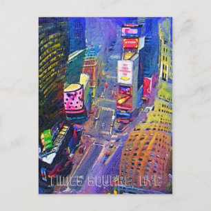 Times Square, NYC, New York City, skyline Postcard