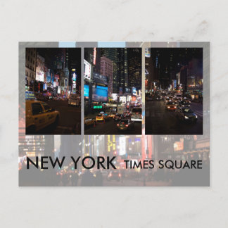 Times square postcard