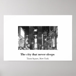 Times Square Poster