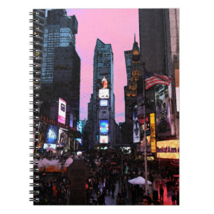 Times Square Spiral Notebook