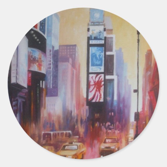 Times Square Stickers (Front)