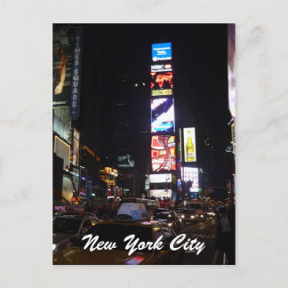 times square usa postcard