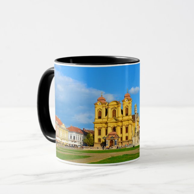 Timisoara dome landmark architecture travel touris mug (Front Left)