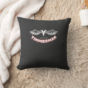 Timmerman – Streetwear Wings Logo Design Cushion