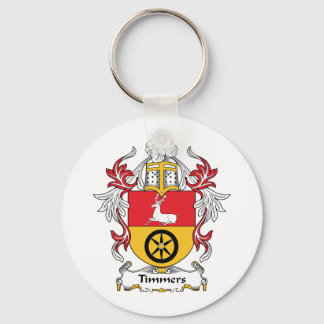 Timmers Family Crest Key Ring