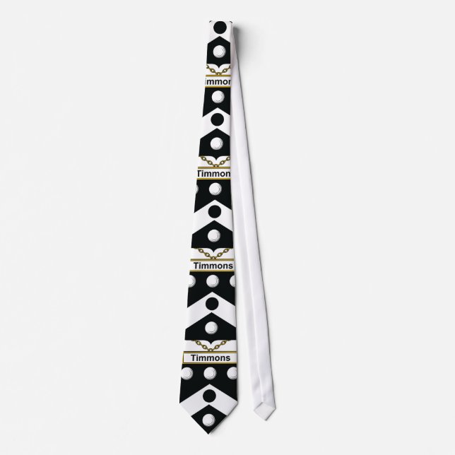 Timmons Family Crest Tie (Front)