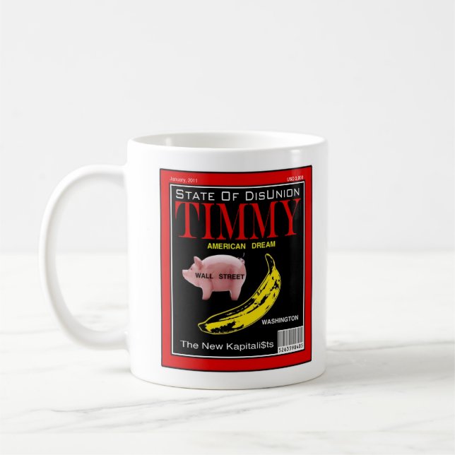 Timmy Magazine - State of Disunion Coffee Mug (Left)