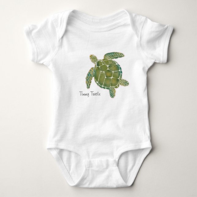 Timmy One's Turtle Bodysuit (Front)