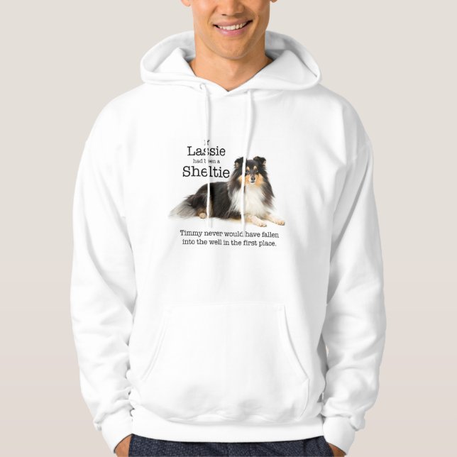 Timmy's Tri-Colour Sheltie Hoodie (Front)