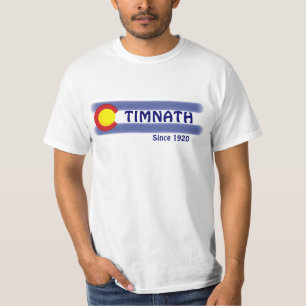 Timnath Colorado local flag value tee