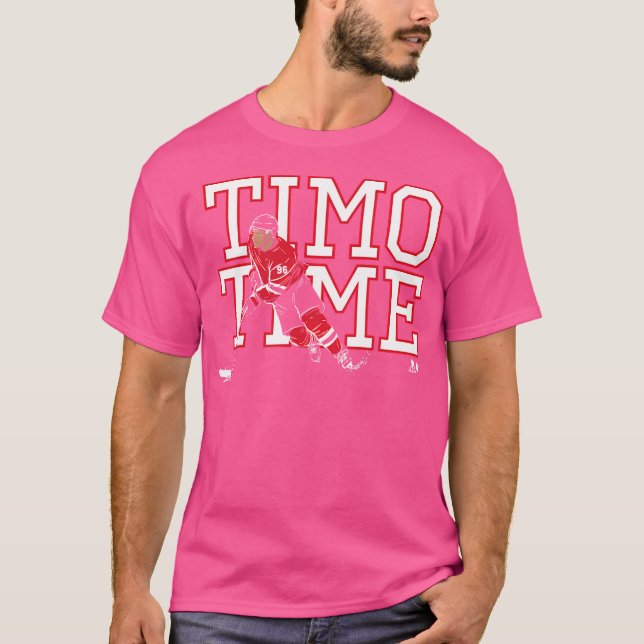 Timo Meier Timo Time New Jersey Hockey T-Shirt (Front)